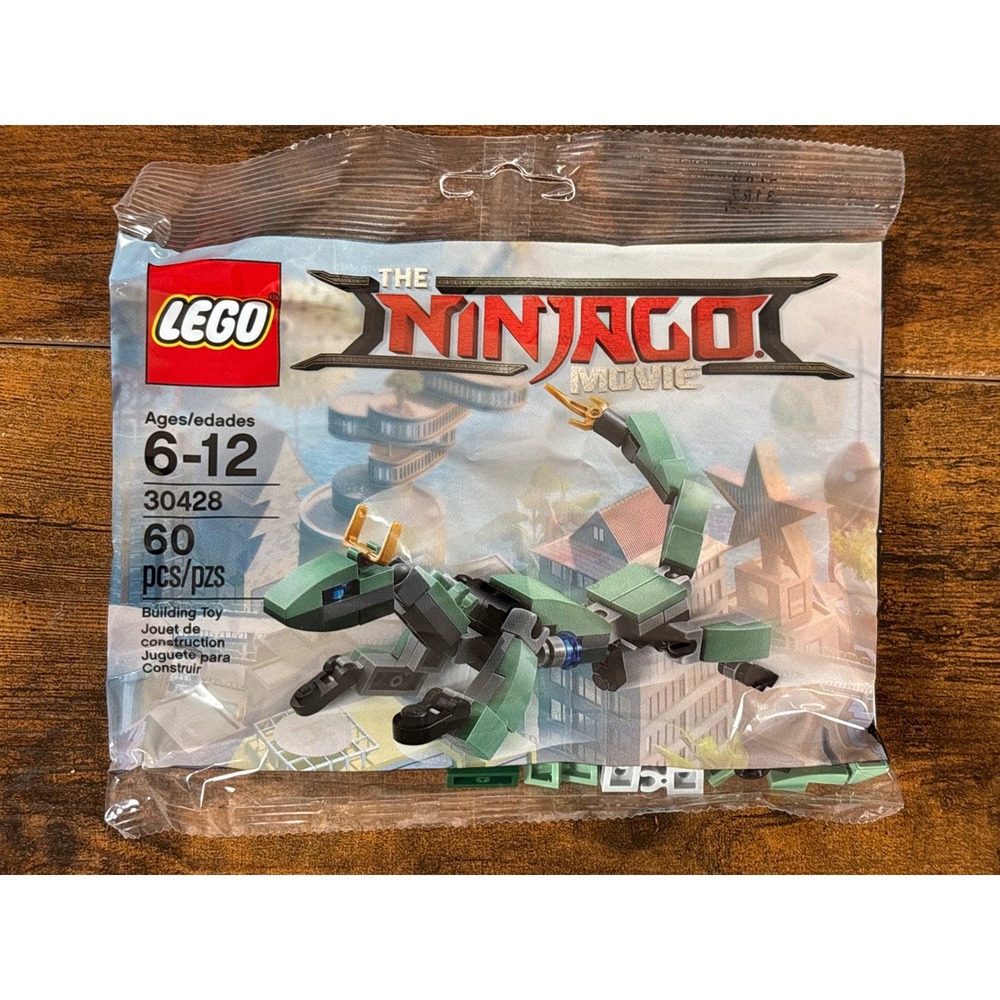 LEGO Ninjago Movie Green Ninja Mech Dragon Polybag 30428 60 Pcs New